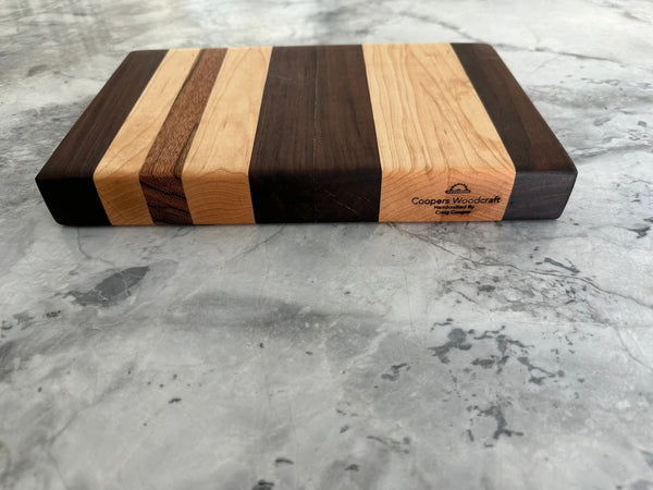Maple and walnut board