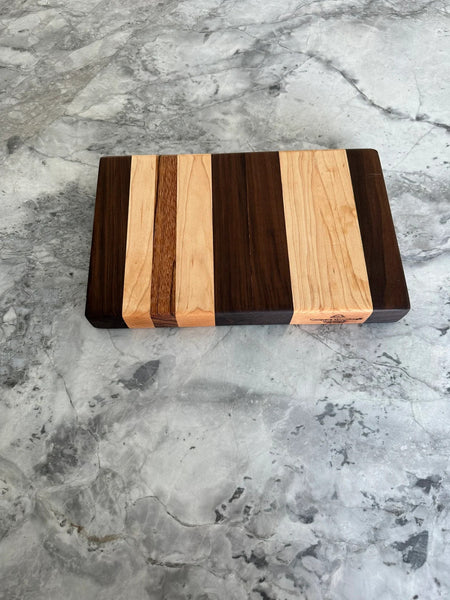 Maple and walnut board